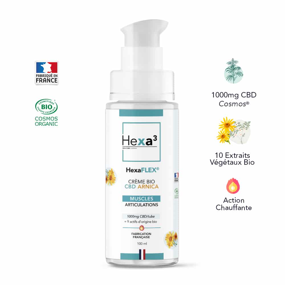 Crème CBD Arnica + Huiles essentielles 100ml