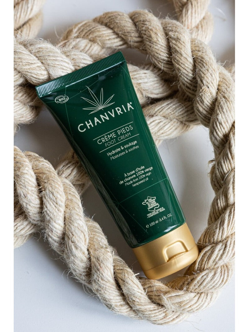 Crème pieds chanvre certifée BIO - 100ML