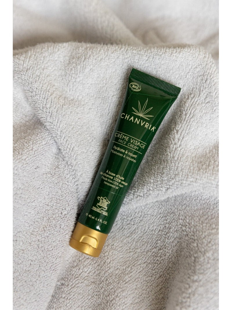 Crème visage chanvre certifiée BIO - 40ML