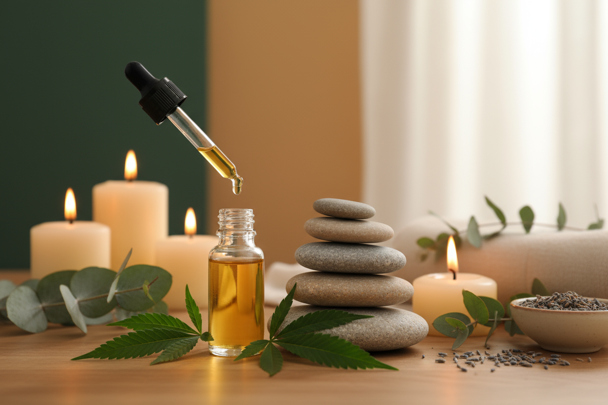 une image qui illustre le bien-être CBD